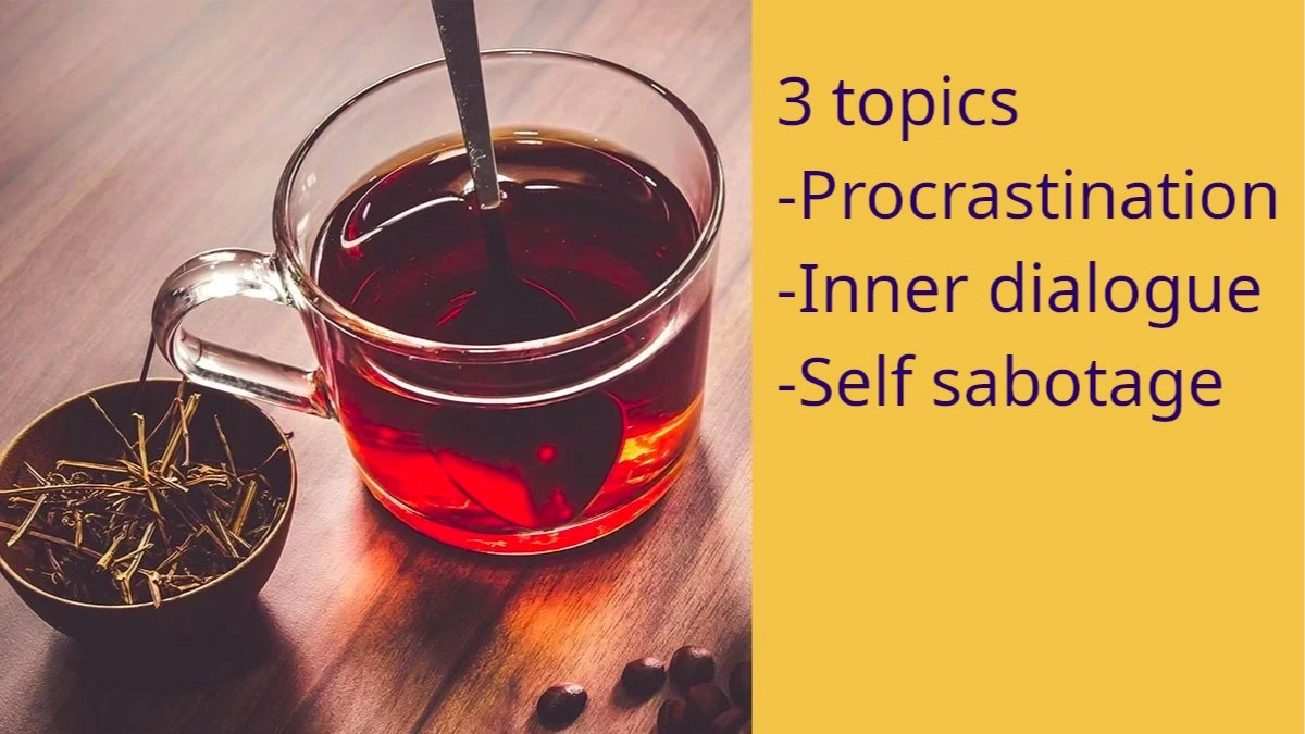 Personal development discussion: 3 topics to choose, topics in description