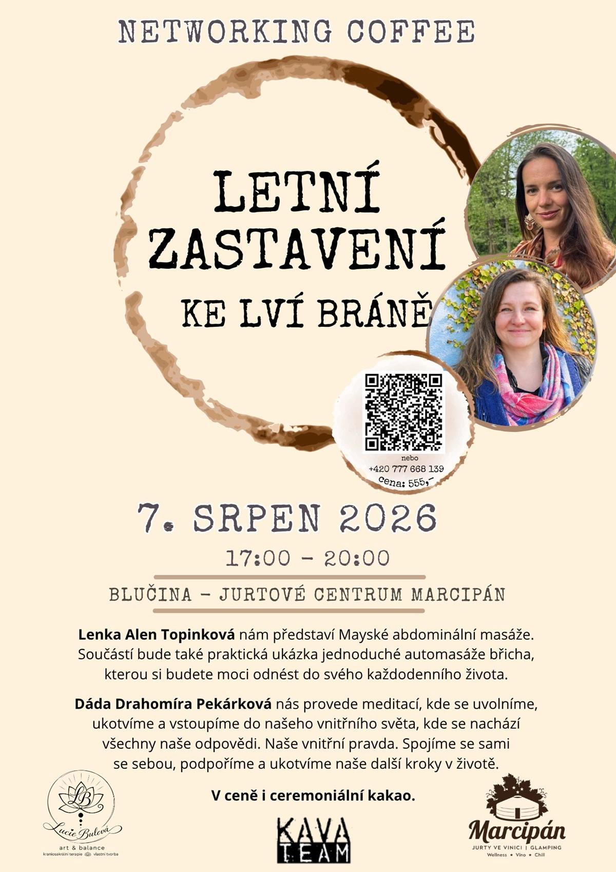 Letní zastavení ke lví bráně v Blučině