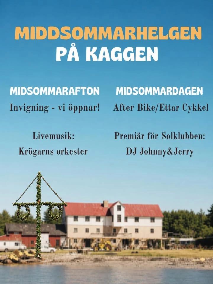 Midsommarhelgen på kaggen!