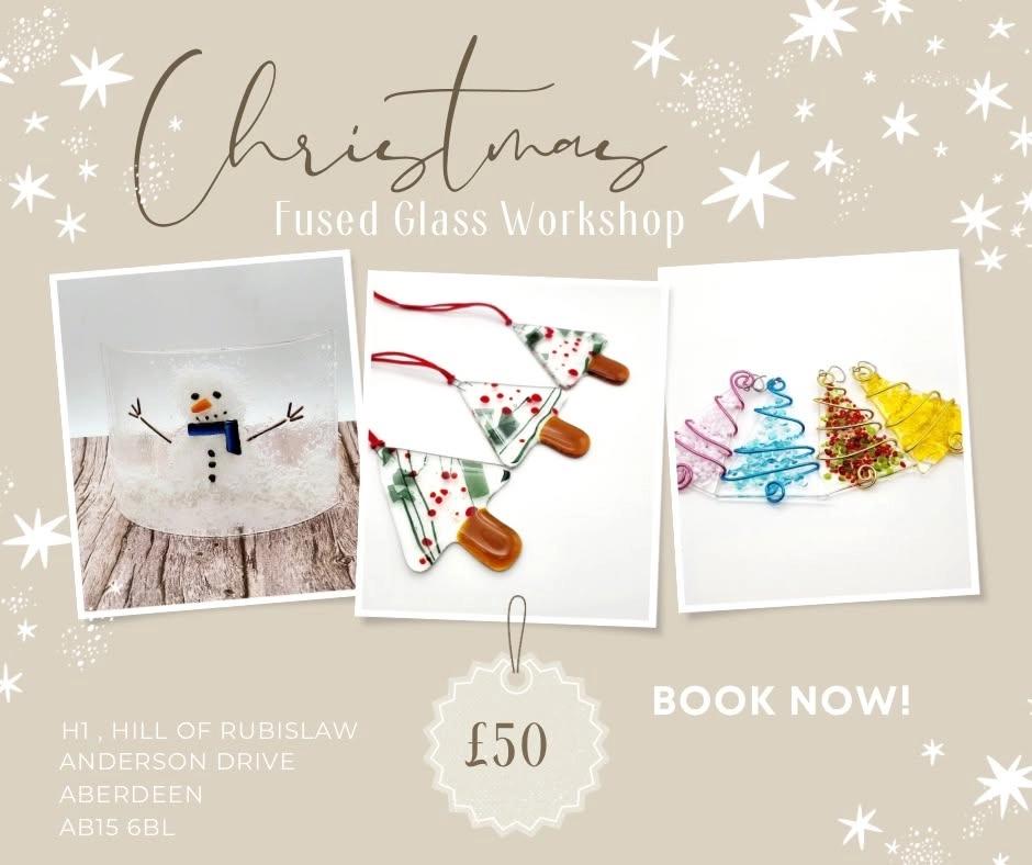 Fused Glass Christmas Decorations Workshop