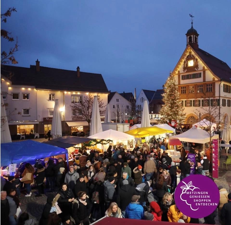 Metzinger Weihnachtsmarkt in der Innenstadt