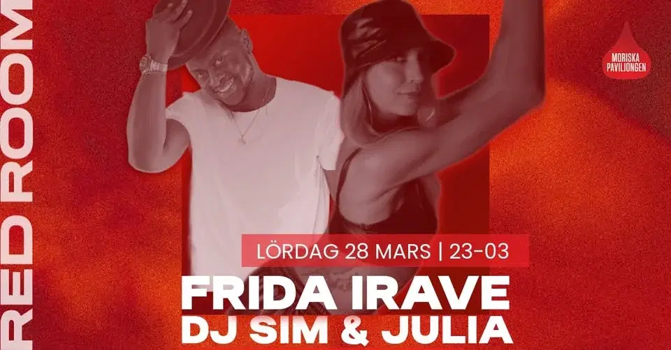 KLUBB: RED ROOM | FRIDA IRAVE & DJ SIM