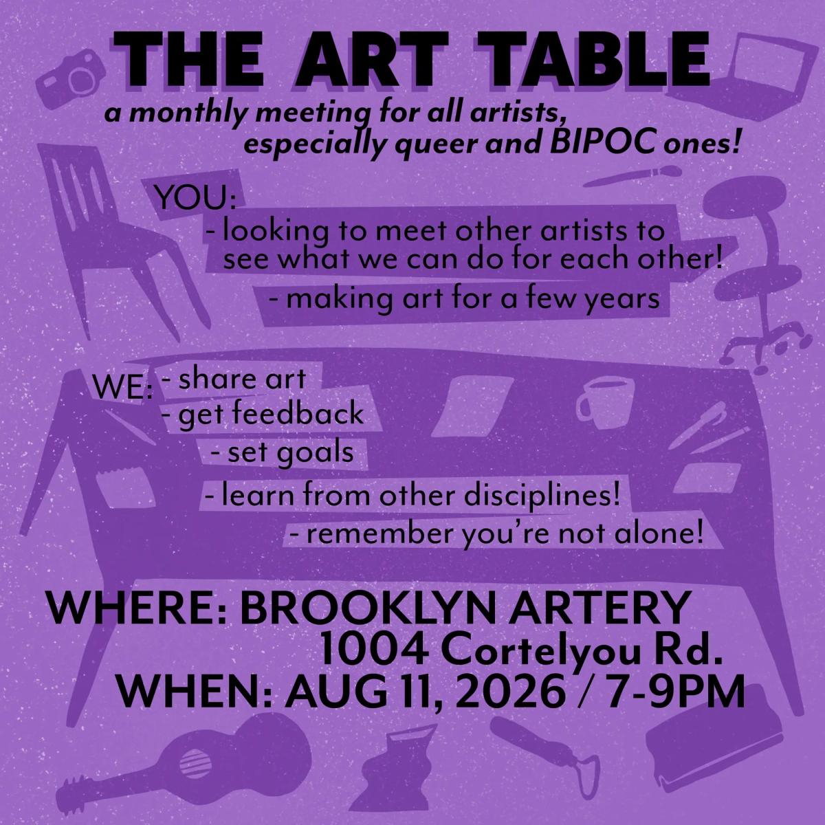 Art Table 8/11