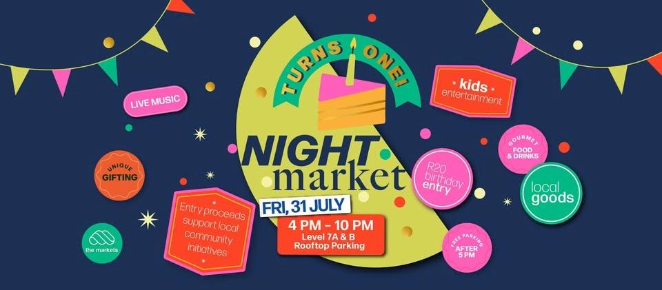 Fourways Mall Night Market Turns 1