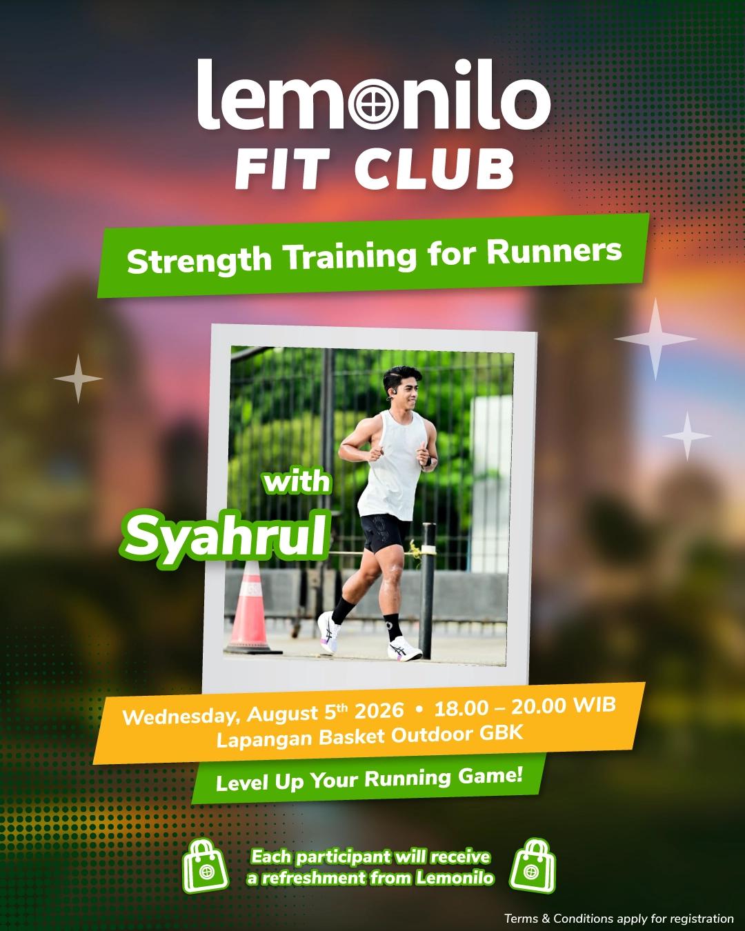 LFC : Strength Training for Runners with Coach Syahrul