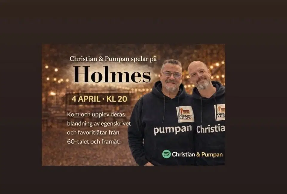 Christian&Pumpan på Holmes
