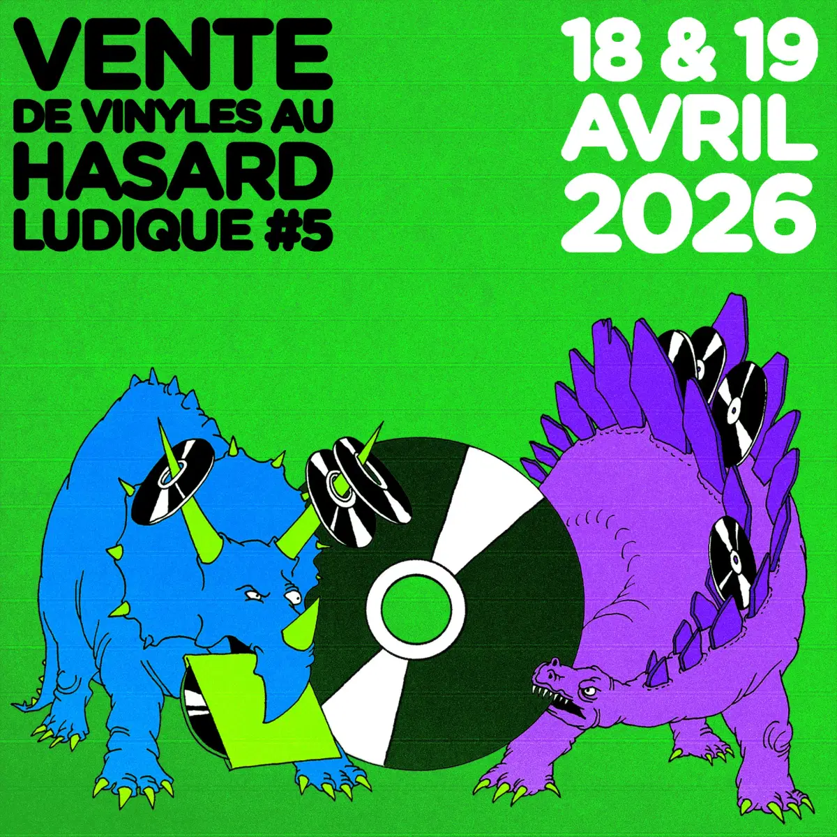 Vente de Vinyles au Hasard Ludique #5