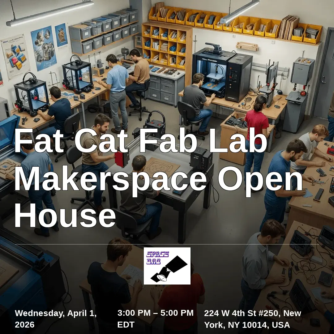 Fat Cat Fab Lab Makerspace Open House