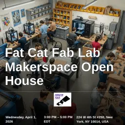 Fat Cat Fab Lab Makerspace Open House