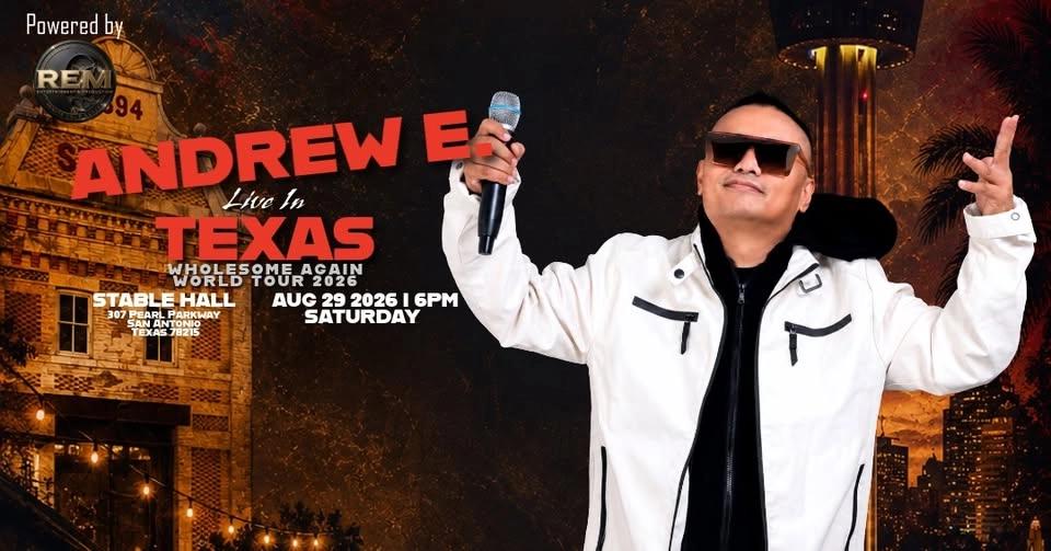 Andrew E. Live in Texas - Wholesome Again World Tour 2026