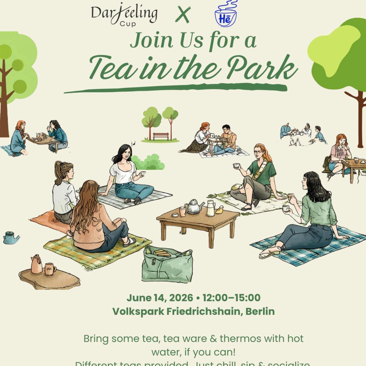 Tea in the park hangout