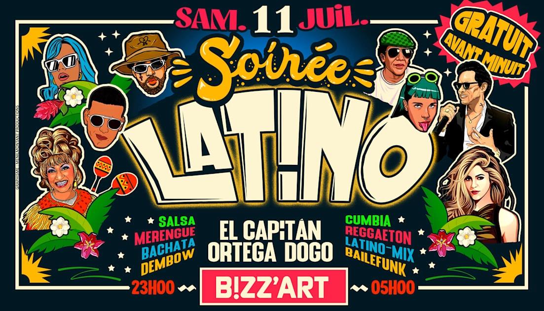 Soirée Latino X Canal St Martin 11.07.26
