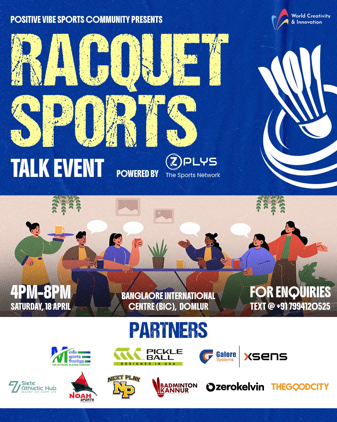 Racket Sports Talk Event
