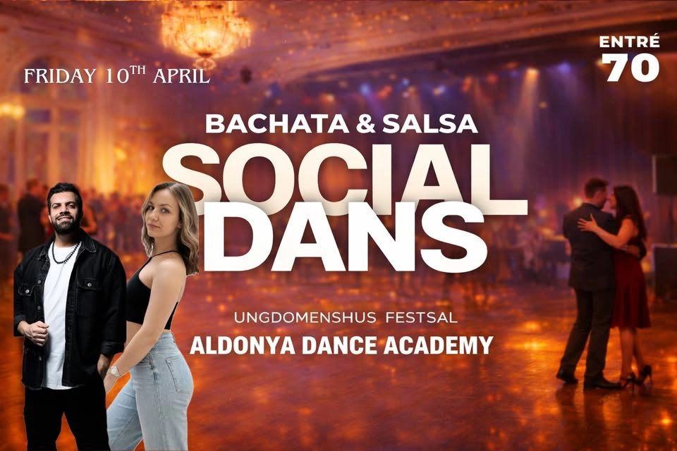 ★Bachata & Salsa social dance party • Bachata workshop with guest instructor from Romania & Denmar★