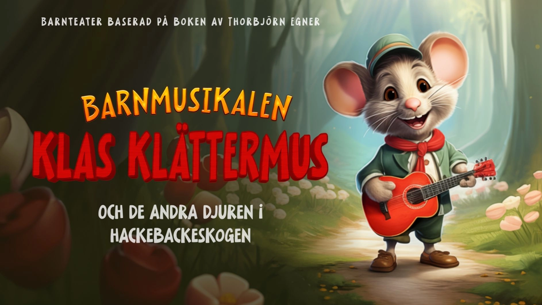 Klas Klättermus - Fredriksdalsteatern sommaren 2026