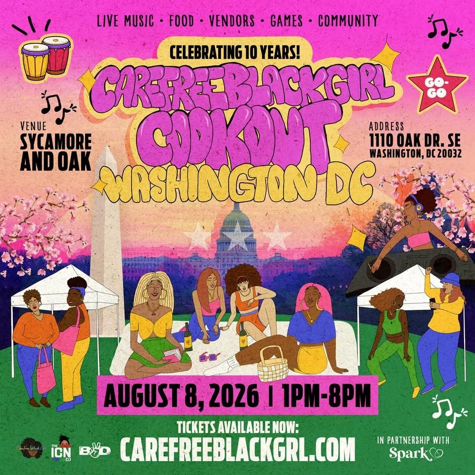 #CareFreeBlackGirl Cookout DC