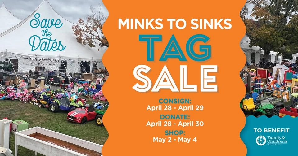 Minks to Sinks Tag Sale - Spring 2026