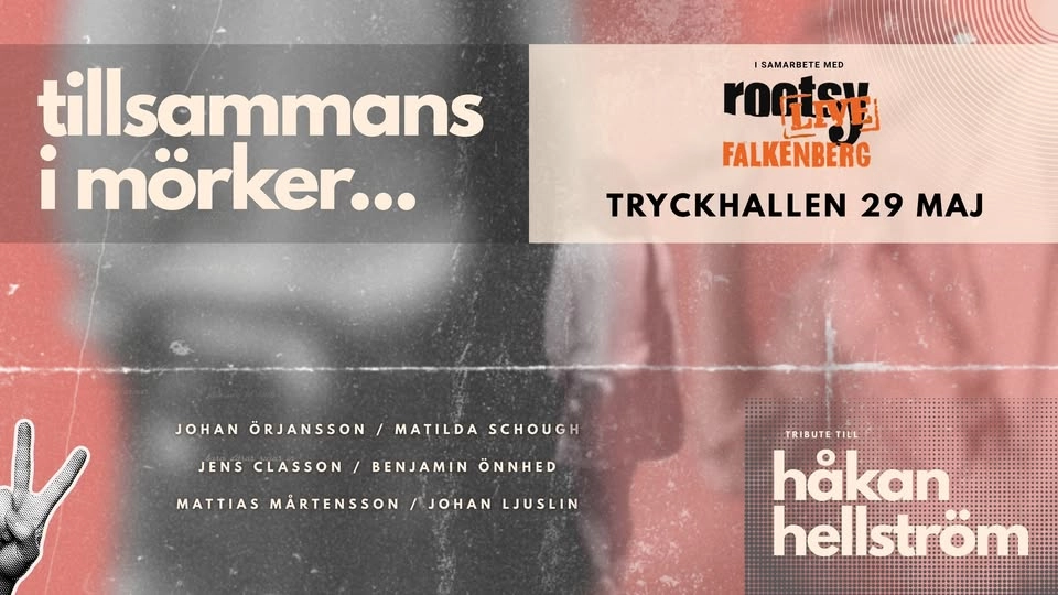 Tribute till Håkan Hellström, tillsammans i mörker...