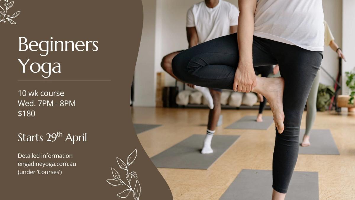 Beginners Yoga - 10wk program