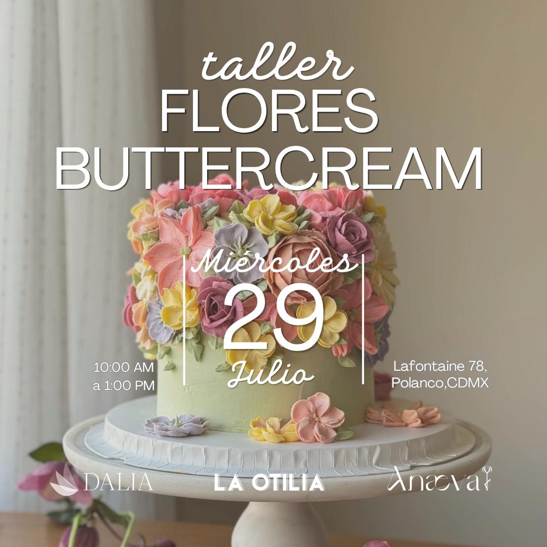 Taller Flores Buttercream