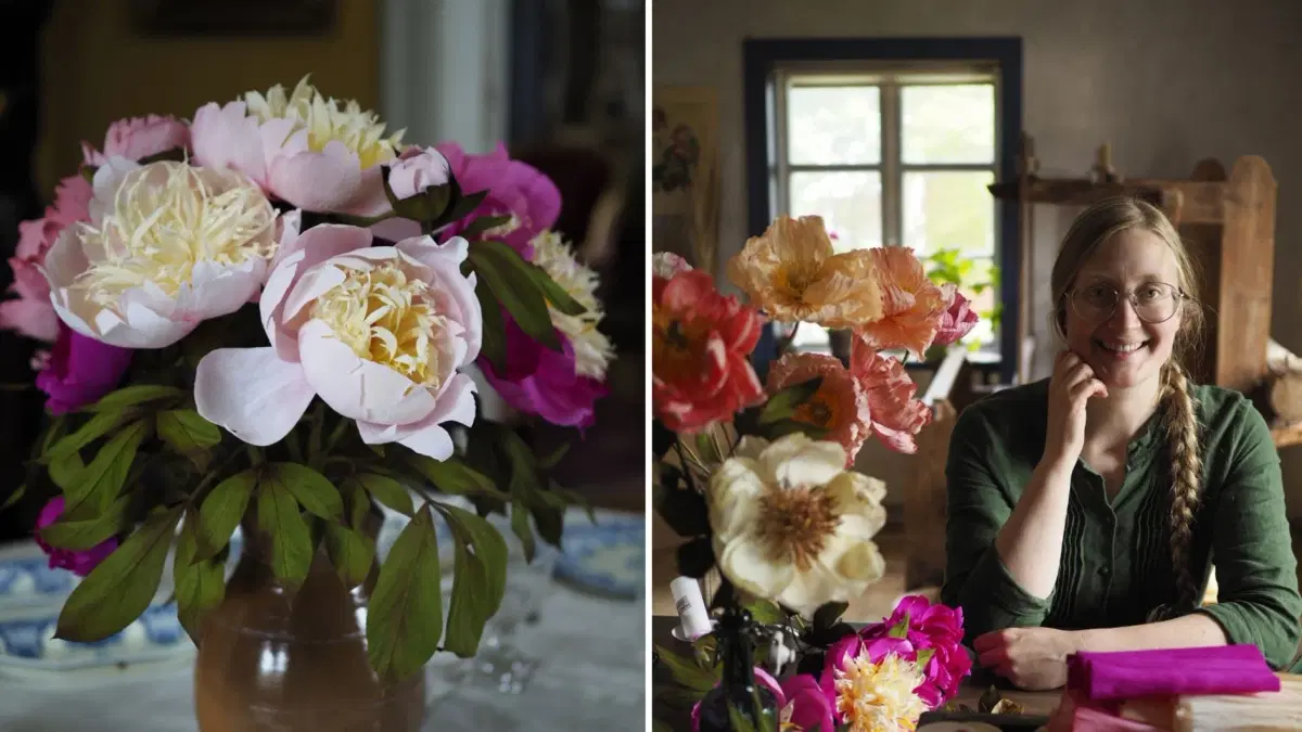 Skapa pappersblommor till vårens fester