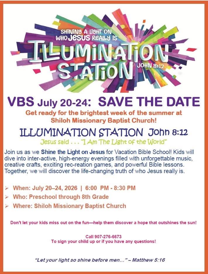 VBS at Shiloh Missionary Baptist Church