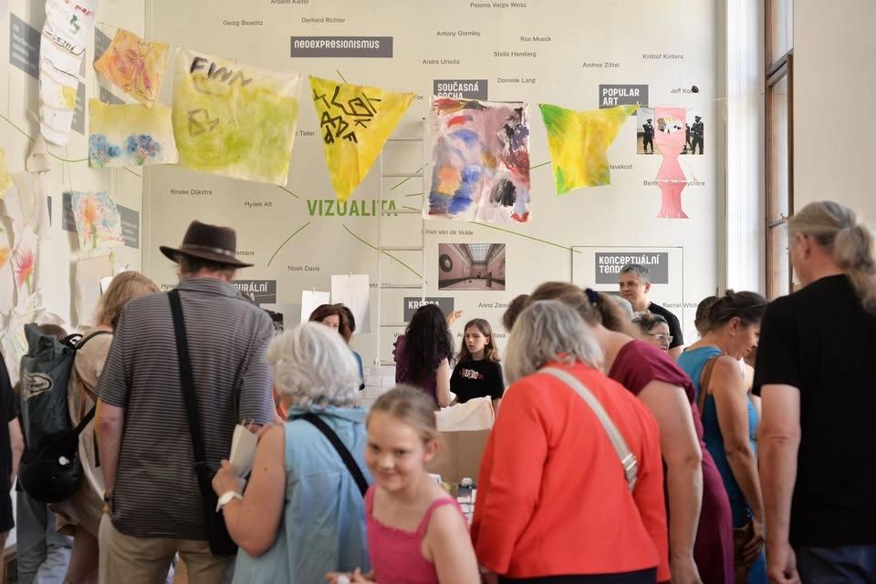 ✐ Vernisáž dětských dílen v Artparku Galerie Rudolfinum