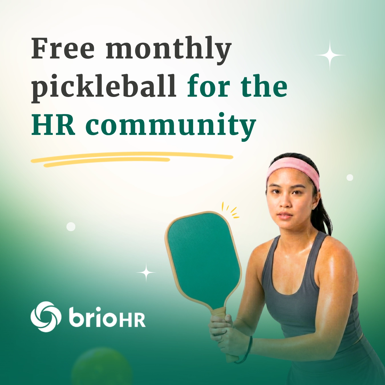 Pickleball, with brio