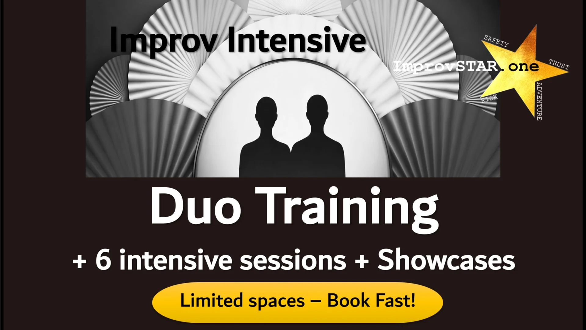 Improv Duo's Intensive 6-sessions Training + 45-min Showcase for each Duo!