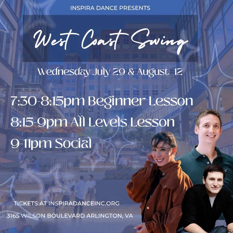 West Coast Swing Lesson and Social