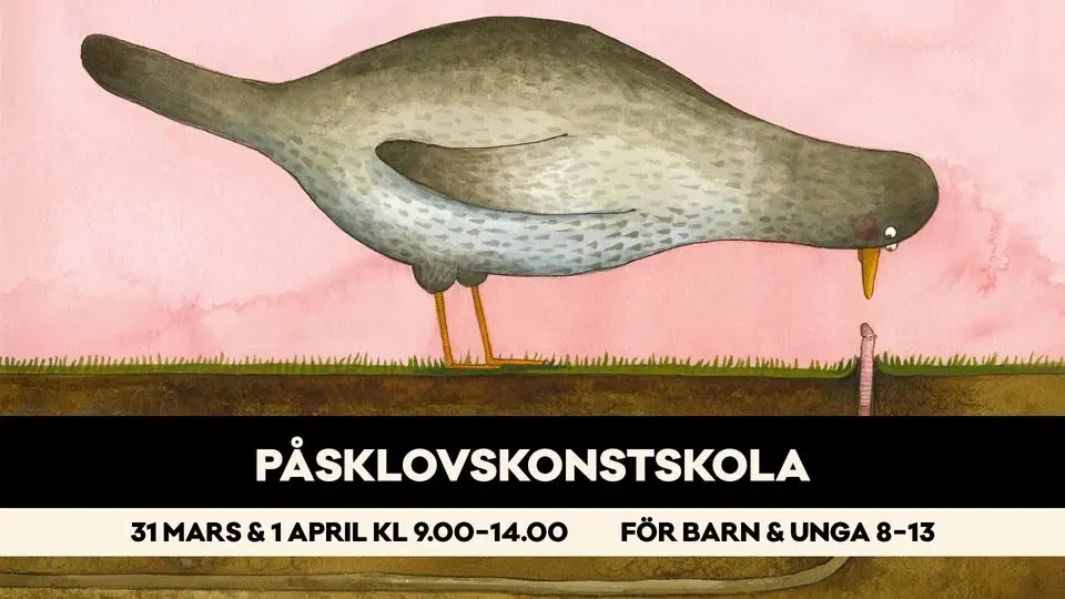 Påsklov: Konstskola för barn 8-13 år