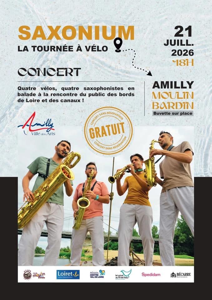 Un concert de SAXONIUM au Moulin Bardin