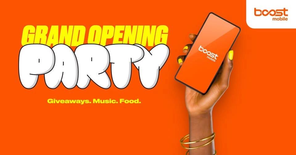 Boost Mobile Grand Opening 4/11/2026