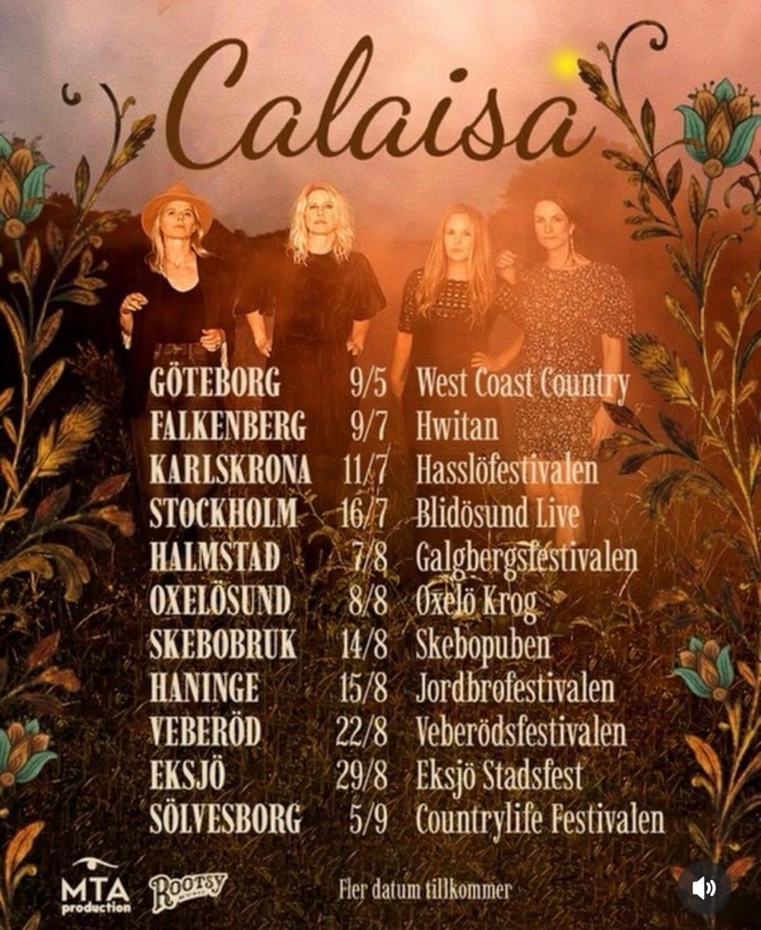 Calaisa live @ Veberödsfestivalen