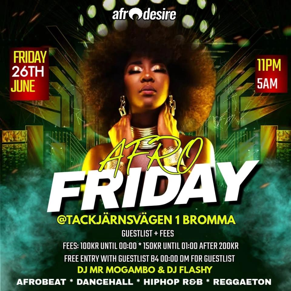 Afro Friday June born weekend
