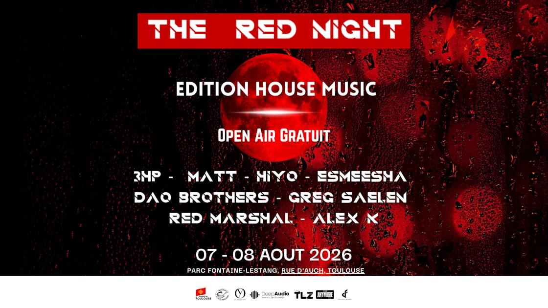 🔴 The Red Night – Open Air Gratuit 2026 🔴