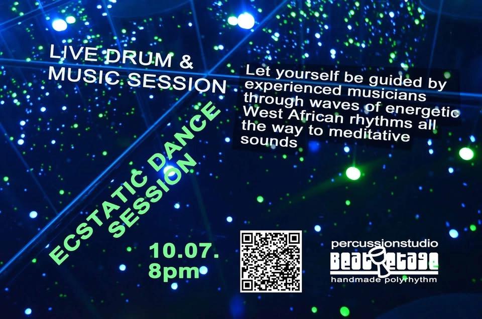 ecstatic dance & westafro drum session