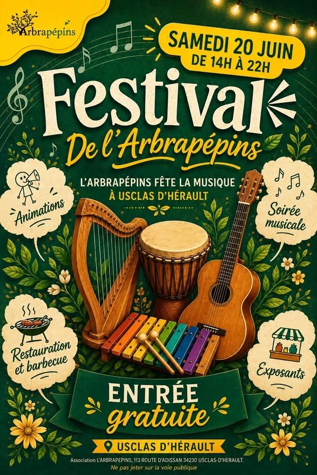L'Arbrapépins fête la musique