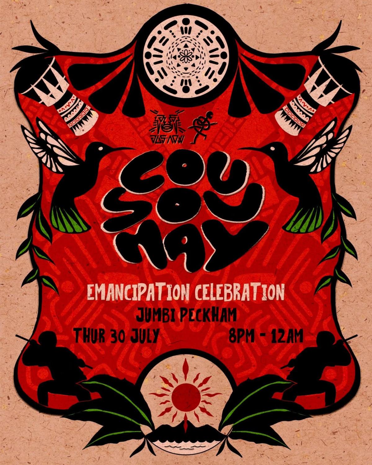 Jus Now presents - CouSouMay (A West Indian Celebration of Freedom)