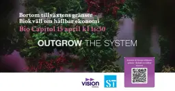 Bortom tillväxtens gränser – Facklig biokväll om hållbar ekonomi