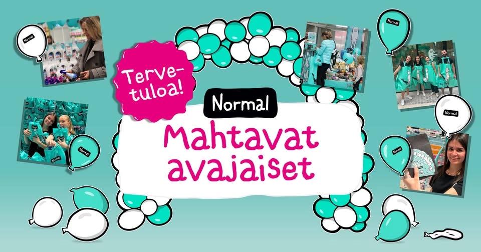 🎉 NORMAL - Mahtavat avajaiset Tampereella! 🎉