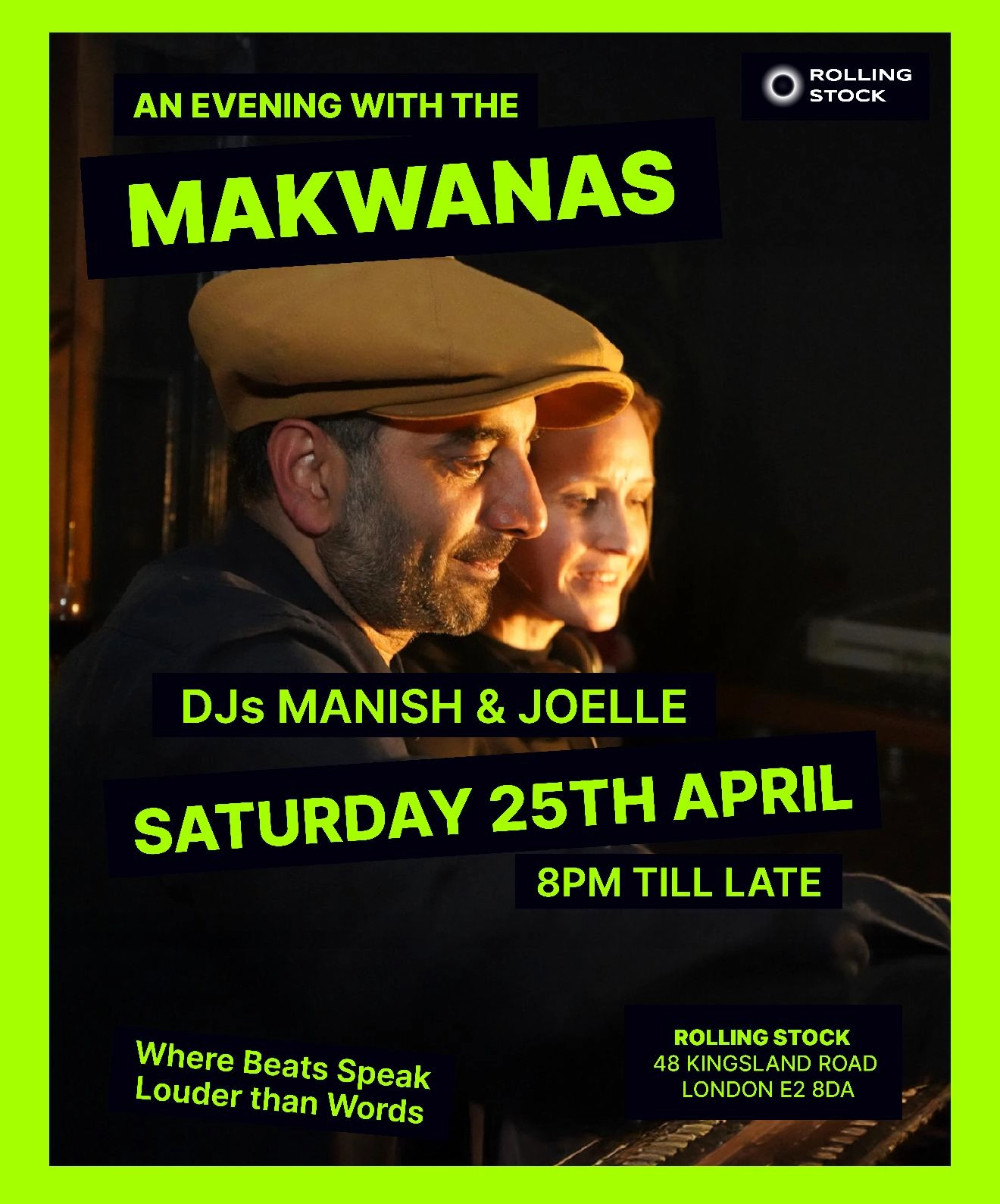 An Evening with The Makwannas (Manish & Joelle)