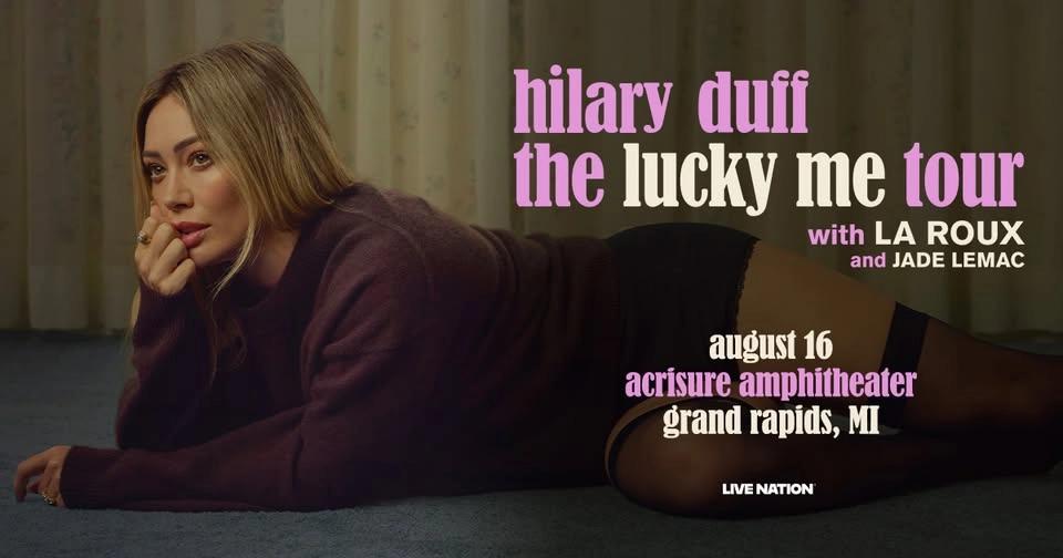 Hilary Duff: the lucky me tour