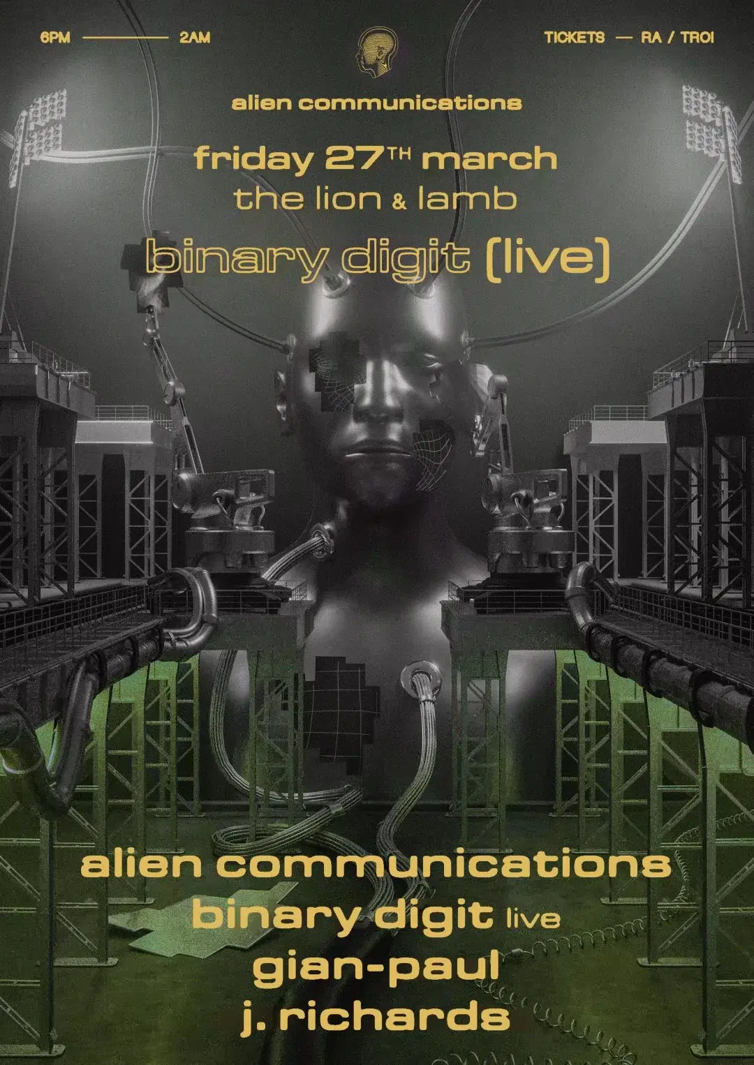 Alien Communications invites... Binary Digit live II