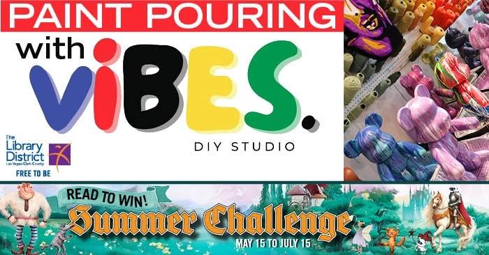 Paint Pouring With Vibes DIY Studio
