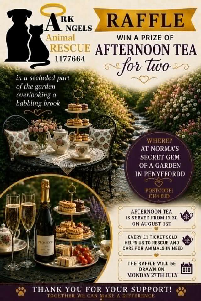 Norma's Afternoon tea for two at Norma's garden party