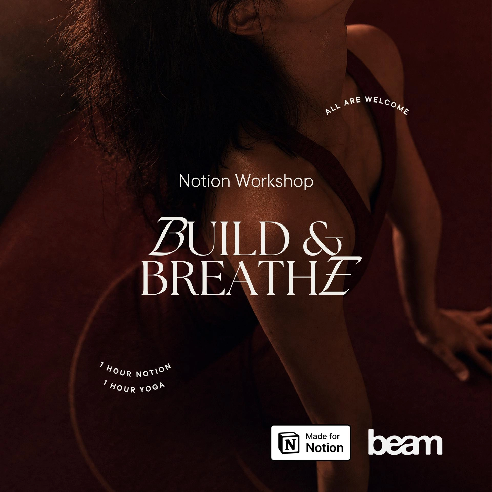 Notion Workshop: Build & Breathe - Yoga, Journaling, and Your New Favourite Daily Reset