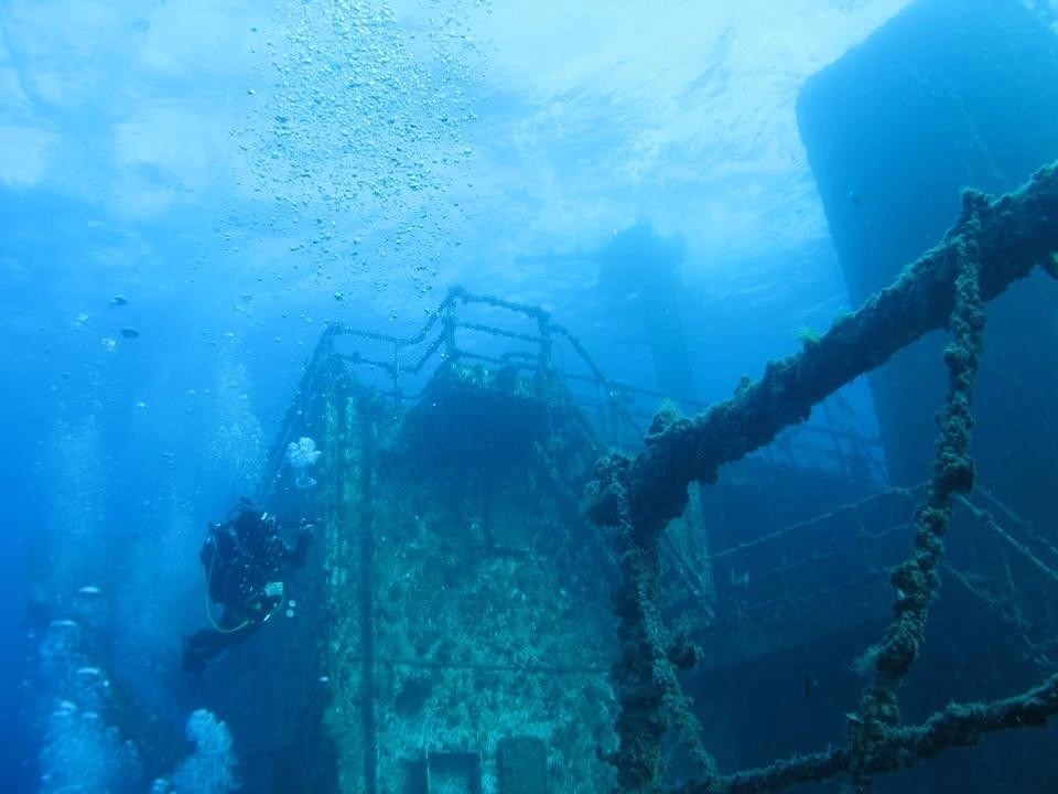 Διπλη καταδυση στο Eurobulker X shipwreck