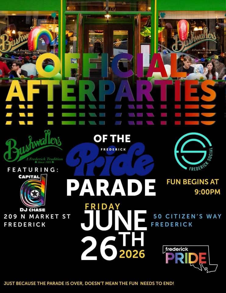 Official Afterparties of the Pride Parade