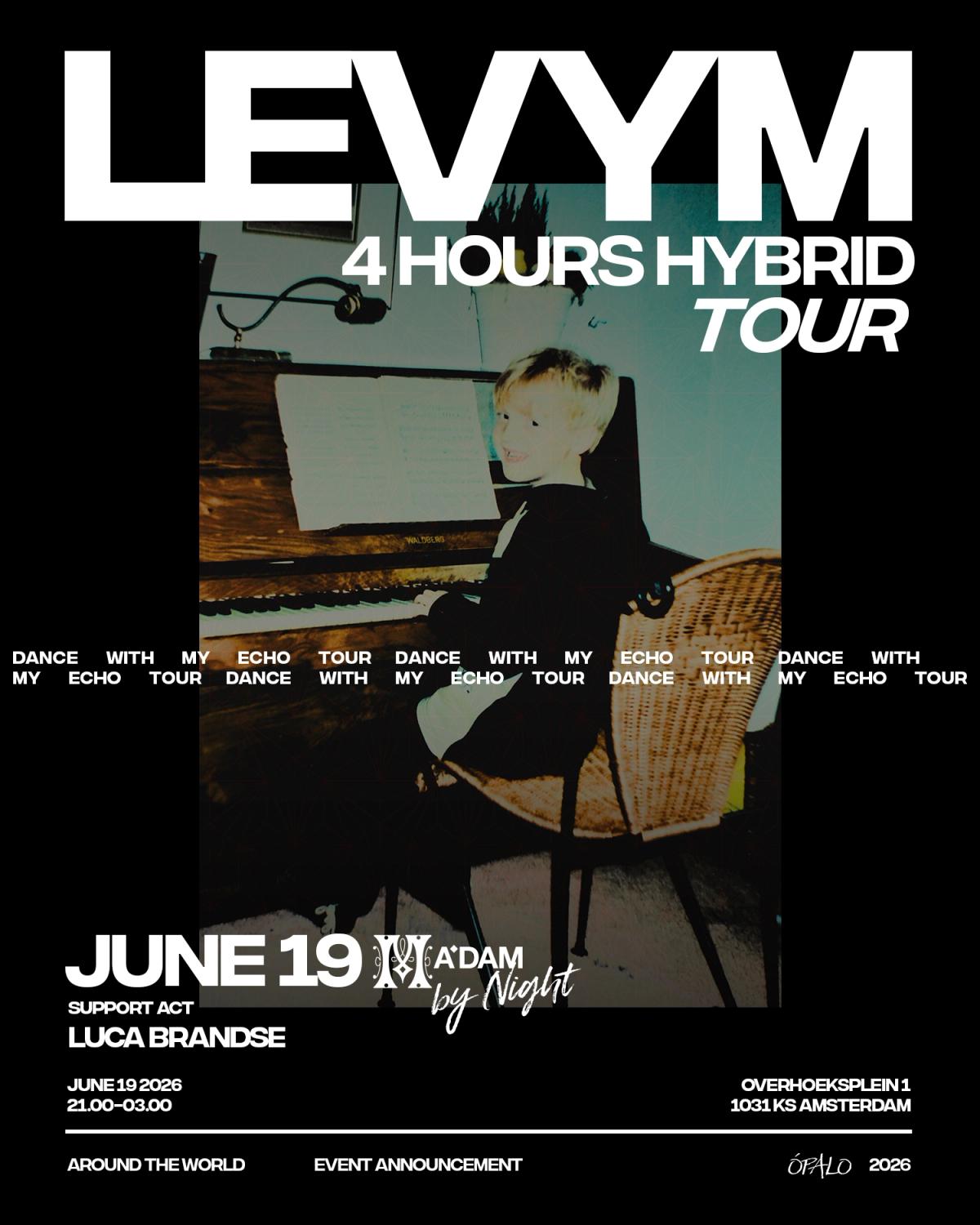 Madam by Night invites: Γpalo presents: LevyM (all night)